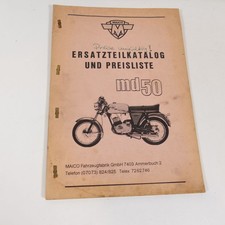 Maico MD 50 Ersatzteilliste