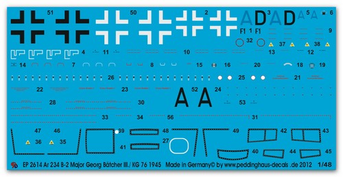 Peddinghaus decals 2614 - peddinghaus-decals, 1/48