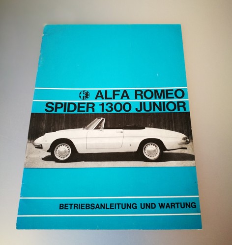 Alfa romeo spider 1300 - romeo,