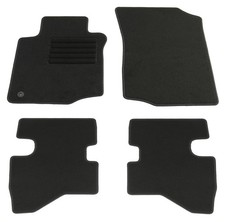 Fußmatten Set für Toyota Aygo 2005-2008 Autoteppiche mit 100% Passform Schwarz