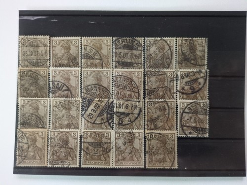 Gestempelt germania - 54,