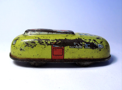 Blech aufzieh bahn lok space - blech,