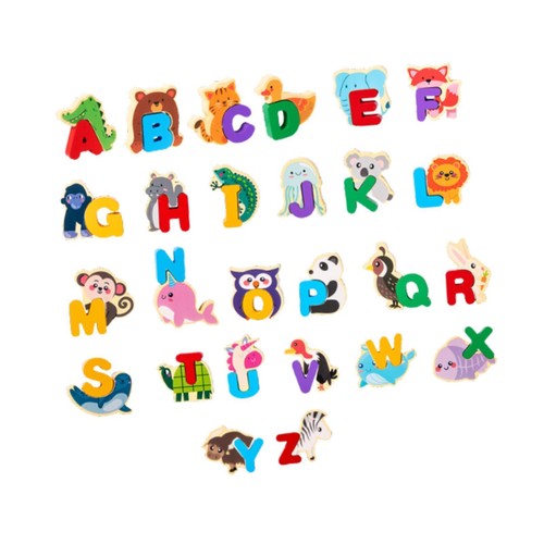 Holz alphabet puzzle - alphabet,
