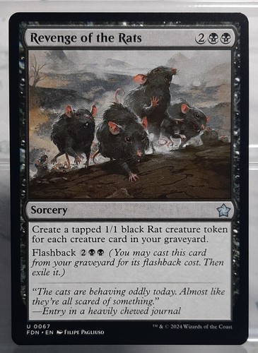 Magic revenge the rats - -,