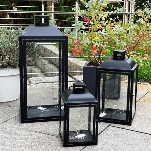 Xxl 3tlg gartenlaternen set - xxl,