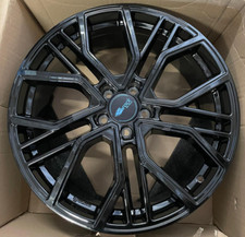 1x BROCK B41 schwarz glanz (sg) 8.5Jx20 5x112 ET42 Alufelgen 20 Zoll