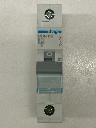 Hager mbn116 schalter - mbn116, b16