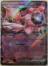 Pokemon Team Rockets Mewtu ex | Deutsch 081/182 Ewige Rivalen | Near Mint