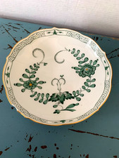 Meißner Porzellan Schälchen Indisch Grün 3. Wahl