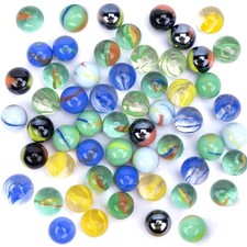 80 Stück Glasmurmeln, 15mm