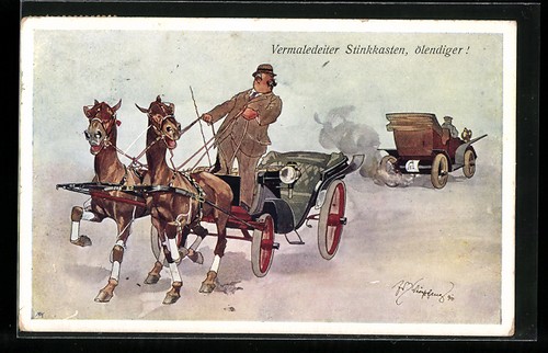 Künstler fritz - künstler-ak,