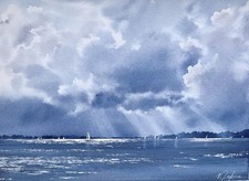  Originales Gemälde, Aquarell