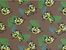 Jersey 100x150 cm, Tiger, Stoff, Digitaldruck, weich, Kinderstoff, elastisch