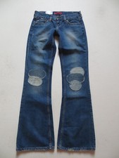 Levi's Schlag Jeans Hose W 28 /L 34 Patchwork NEU ! Hippie 70'er Denim RARITÄT !