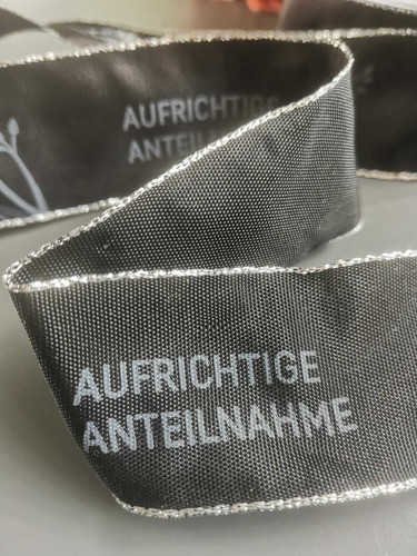 Aufrichtige anteilnahme - 3m,