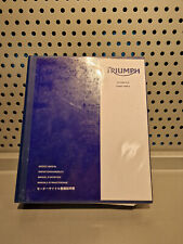 Original Triumph Werkstatthandbuch Daytona 675, Speed Triple