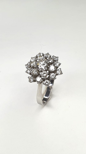 Exquisiter brillant ring - brillant, in