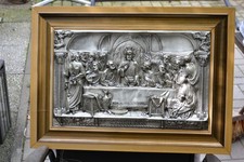 Reliefbild Abendmahl Antik