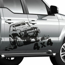 Auto Aufkleber Set Offroad 4x4
