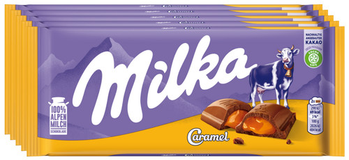 Milka caramel schokolade - caramel,