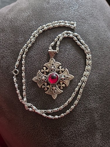 Silber jerusalem kreuz - silber,
