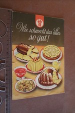 tolles altes Rezepteheft -