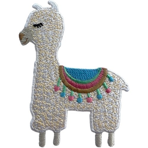 Alpaka lama patch bügelbild - lama,