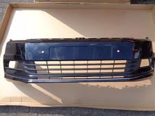 LC9X Deep Black R-Line Stoßstange vorne für SRA PDC VW Touran II 5T ab Bj. 2015