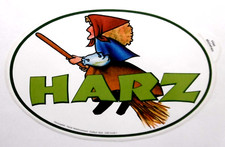 Souvenir-Aufkleber böse Harz