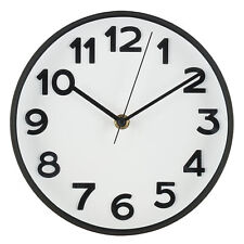 Wanduhr mit großen Zahlen, Ø