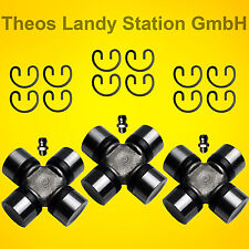 3x Kreuzgelenk SUZUKI Samurai Santana (E) , Lager Ø 24mm Kardanwelle Kardankreuz