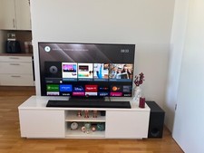 TV-Bank, Hochglanz weiß