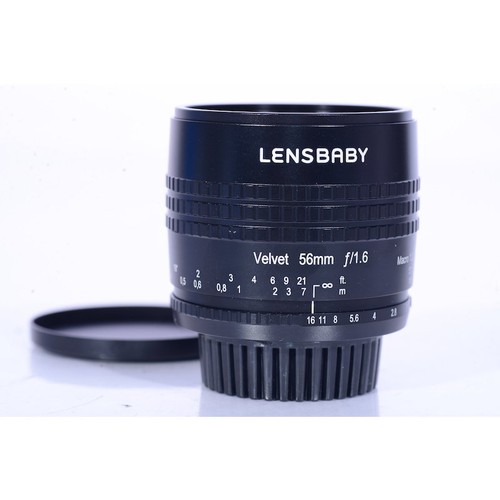 Lensbaby velvet 56mm 6 - 56mm, f/1.6