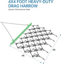 GRAVEE 4x4 ft ATV Drag Chain