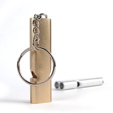 Pfeifen Super Laut Wandern Überleben 120dB 5X0 Metall Notfall 6X1 8 CM