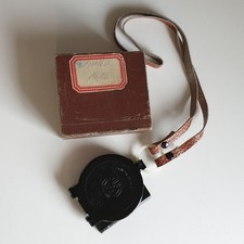 DDR NVA GST Freiberger Handkompass Marschkompass in OVP 1960