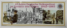 VP Volkspolizei DDR Schild