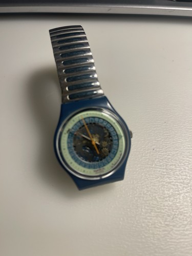 Swatch uhr blau - uhr,