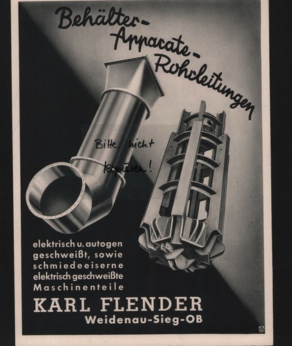 Weidenau sieg werbung 1938 - weidenau-sieg,,