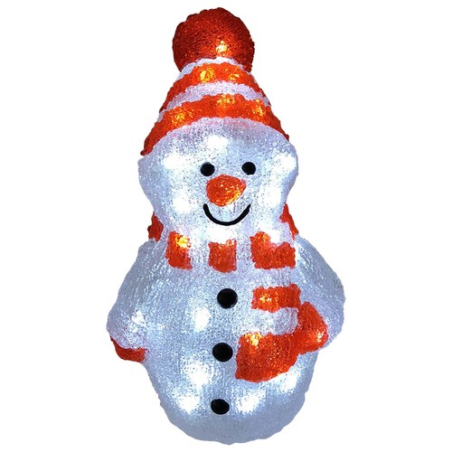 Led schneemann - led,