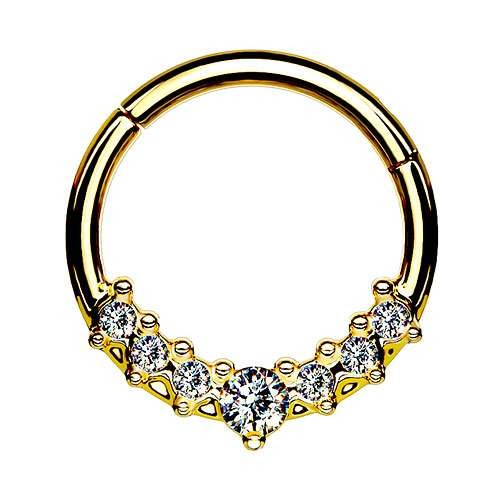 Hochwertiges septum piercing - hochwertiges,