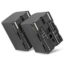 2x Akku für Samsung VP-D390 VP-D75i VP-D87i VP-D20 SC-D60 VP-D60 3000mAh 
