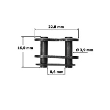 Kettenschloss 420 H Quad/Cross 110/125ccm passend für  ATV   neu (Lagerort:m85)