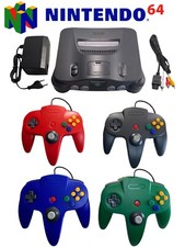 Nintendo 64 / N64 Konsole + 4 Controller + Kabel