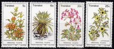 Transkei, 1980, 88-91, MNH **, Palmfarne.