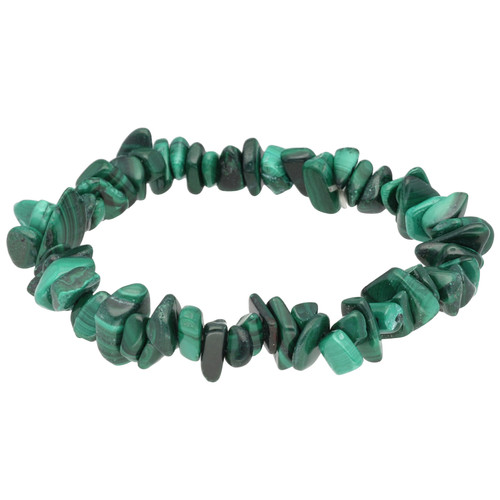 Malachit splitterarmband - malachit,