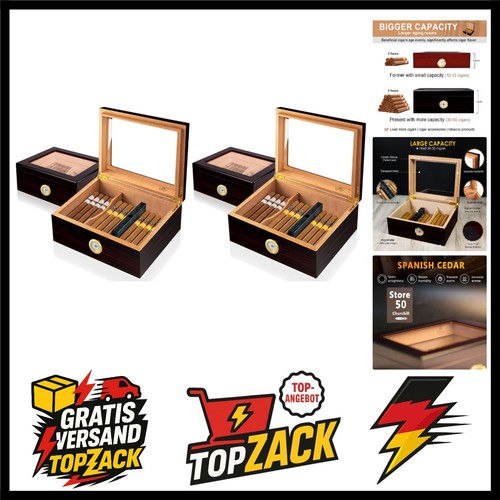 Slege zigarren humidor - slege, 50