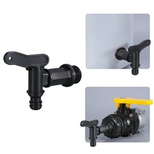 1x 3/4" Auslaufhahn für Regenfass & Wassertonnen - Wasserhahn mit Anschluss