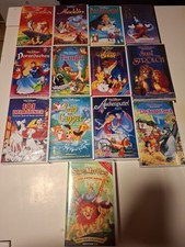 12 Walt Disney VHS Kassetten