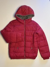 Rote Winterjacke von United Color Of Benetton Größe 170 13-14 Jahre